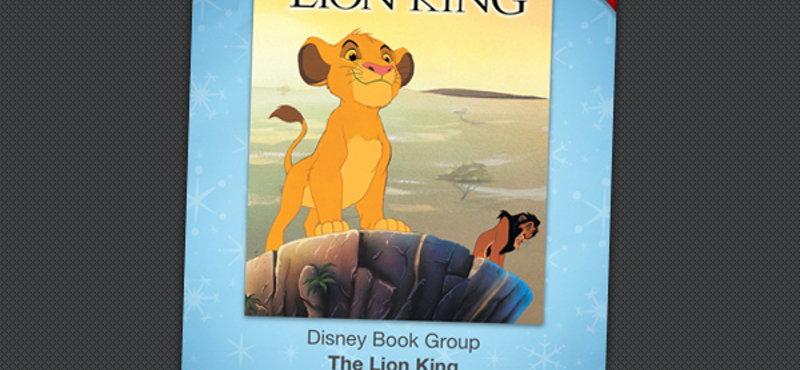 12 days of Christmas - mai letöltés: Lion King e-book