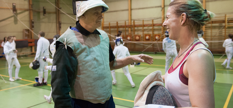 A párbajtőröző Szász Emese is olimpiai kvótás