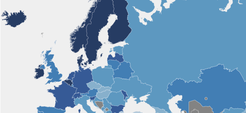 Térkép: Kisebb-e a nemek közötti szakadék Magyarországon, mint Ugandában?