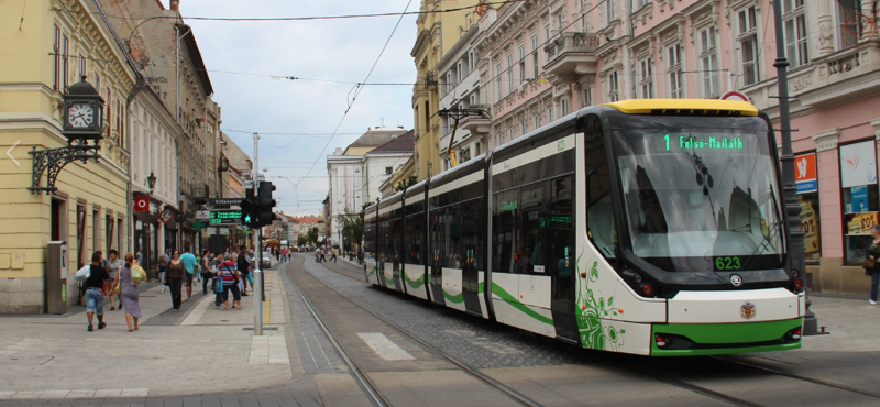 Kisiklott a miskolci villamos karambol miatt