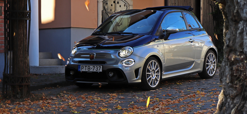 Skorpiócsípés: teszten a legkülönlegesebb kis Abarth Fiat