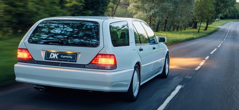 V12-es családi kombi? Igen, ez a Mercedes S600 pontosan az