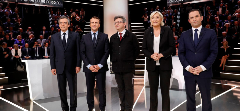 Itt az eredmény: Le Pen és Macron jutott a második fordulóba
