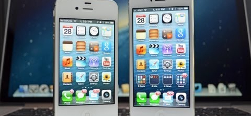 iPhone 5 vs. iPhone 4S: tesztvideón a különbség