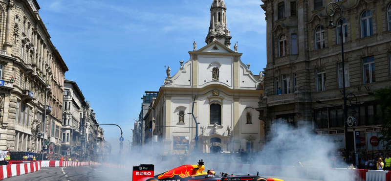 Max Verstappen fogja felforgatni idén Budapest belvárosát