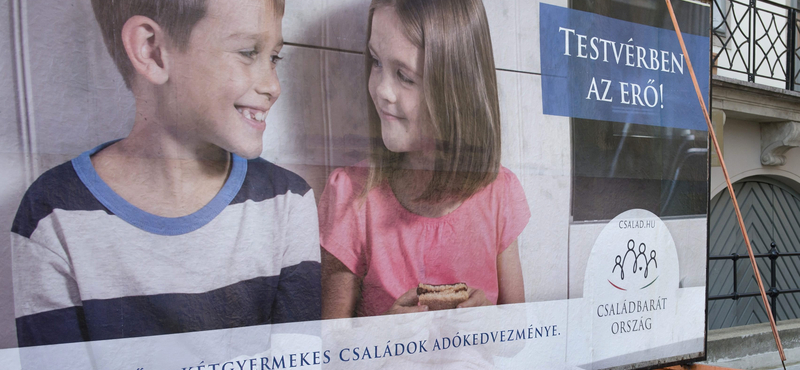 A gyermekes családoknál nőtt az adóék Magyarországon