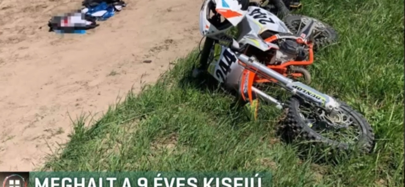 Meghalt a 9 éves fiú, aki múlt hétvégén szenvedett balesetet a monori motocross-pályán