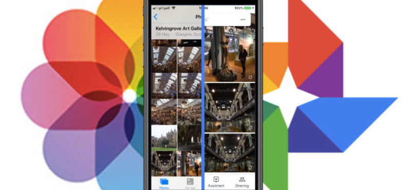 Ha iPhone-ja van, mostantól átpakolhatja fotóit a Google tárhelyére is