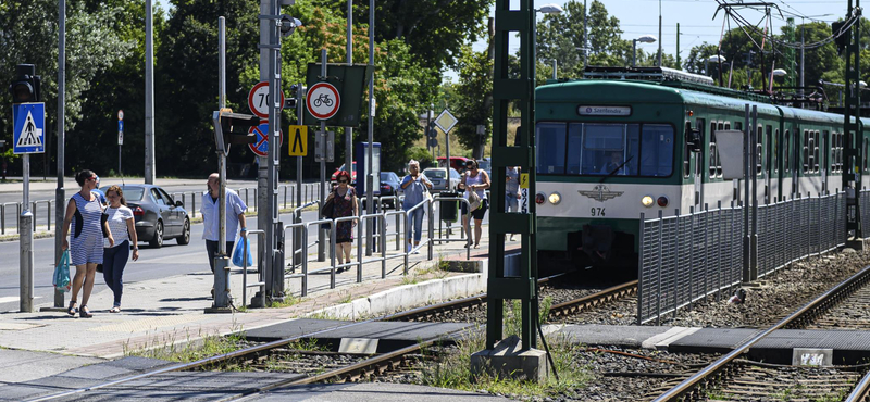 Elgázolt egy embert a HÉV Kistarcsán