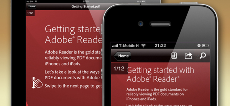 Letölthető az Adobe Reader iOS változata iPhone-ra és iPadre