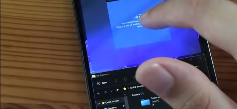Egy hatéves mobilon is eldöcög a Windows 11 – videó