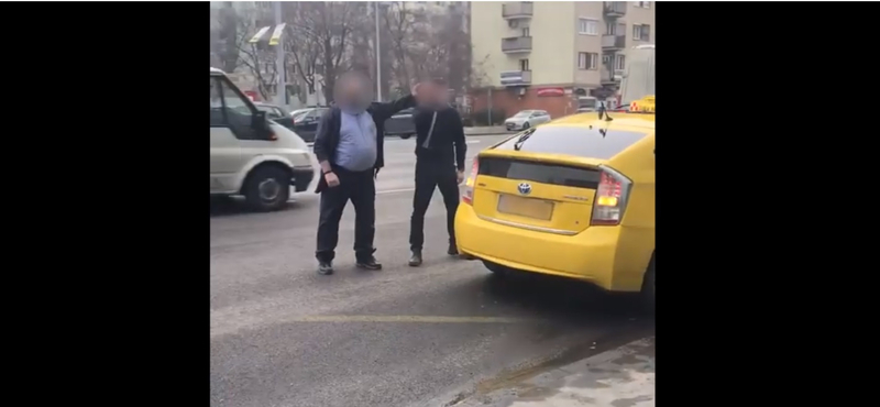 Gyanúsított lett az egymással pofozkodó taxis és buszsofőr