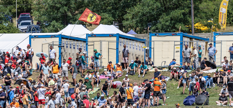 Még mindig nagyon retró a Hungaroring, de küszöbön a változás