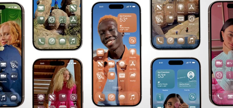 Rá sem fog ismerni az iPhone-jára: egy sor változást jelentett be az Apple, teljesen megújul az iOS külleme is