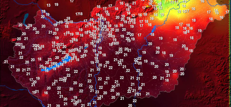 Megdőlt az országos melegrekord