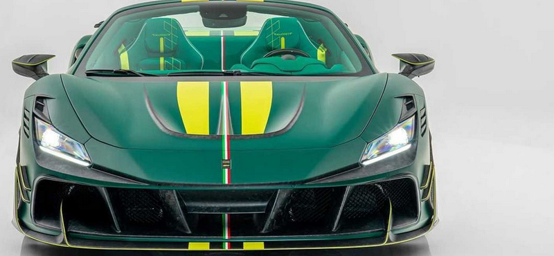 Közel 900 lóerős lett ez a nyitható tetejű új Ferrari