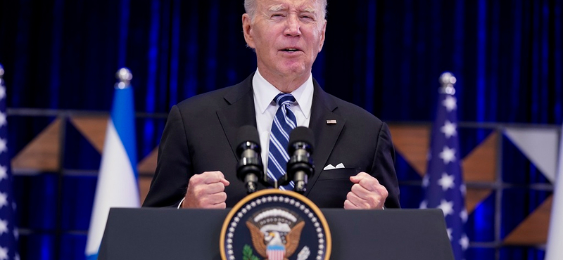 Joe Biden: Amit Izrael Gázában művel, az már túlzás