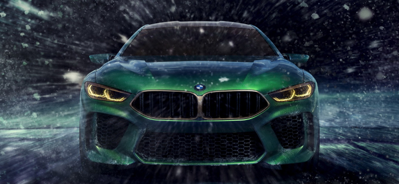 Itt a BMW M8 Gran Coupé: négy ajtó és 650 lóerő