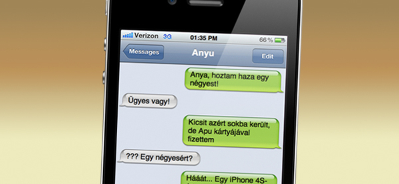 Hamisítsunk képernyőképet iPhone-os csevegésekről