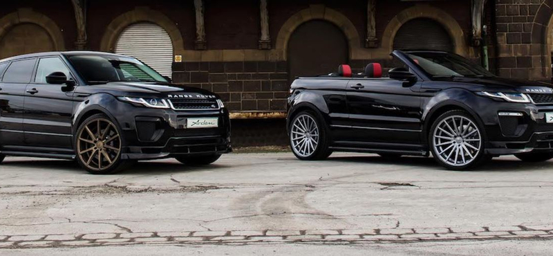 Lehet vitatni egy kabrió SUV értelmét, de ez a tuningolt Range Rover Evoque nagyon kívánatos