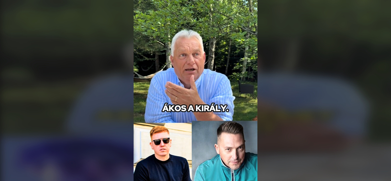 Viktor Orban also spoke about Azharia and Majka, and of course Akos did the best.