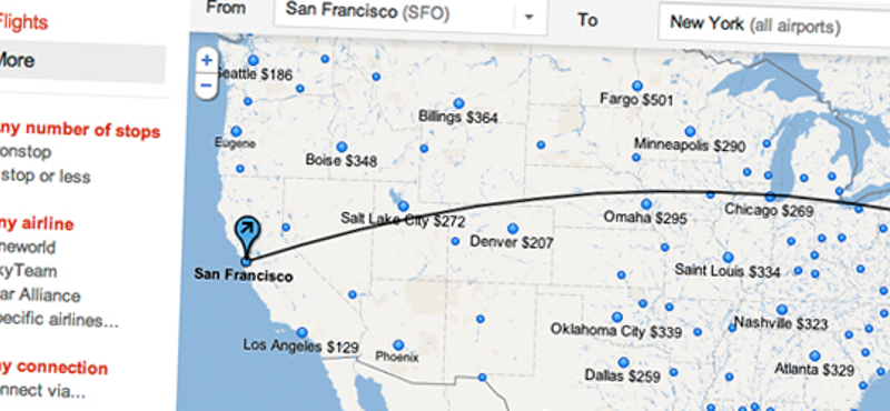Már tesztelhető a Google Flights! [videó]