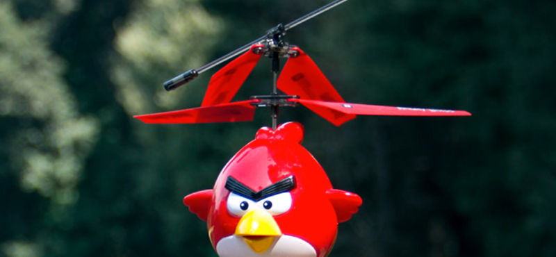 Immár helikopter változatban is elérhető az Angry Birds [videó]