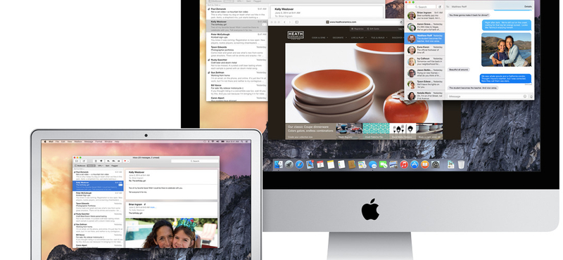 OS X Yosemite: az Apple új oprendszeréről 1 percben