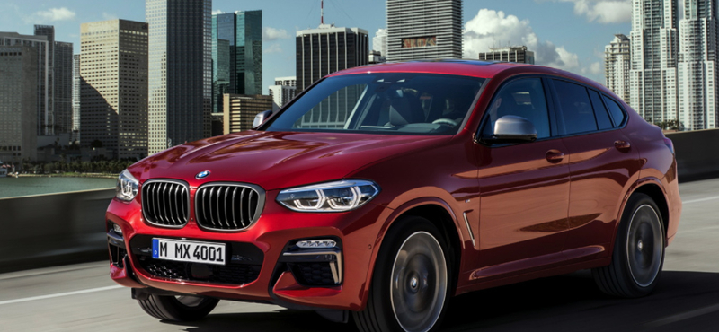 Gyors csere: máris itt a vadonatúj BMW X4