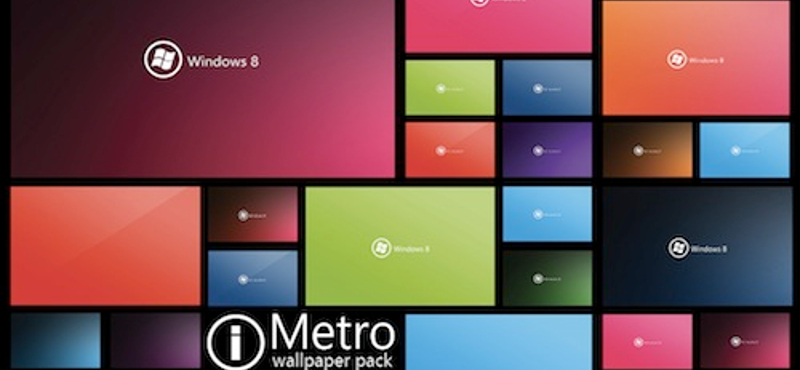 Windows 8 stílusú háttérképek a jelenlegi Windowshoz