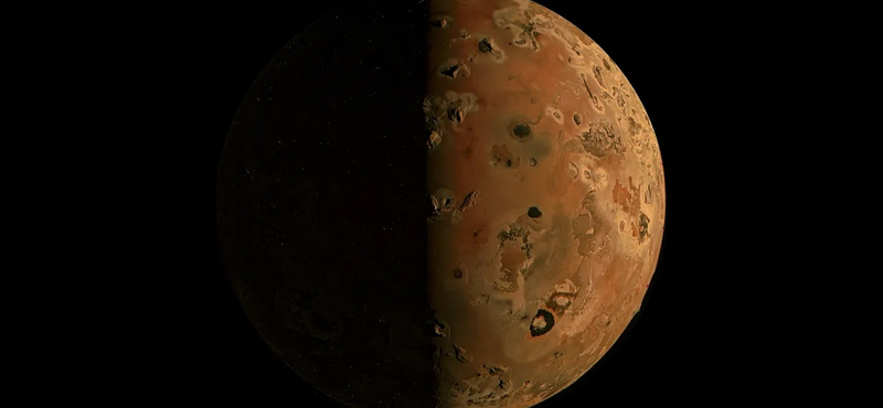 Lenyűgöző fotókat készített a Jupiter holdját 1500 km-re megközelítő Juno űrszonda