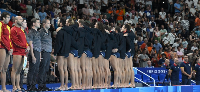 Fél évre eltiltották az olasz férfivízilabda-válogatottat, mert balhéztak a magyarok elleni olimpiai vereség után