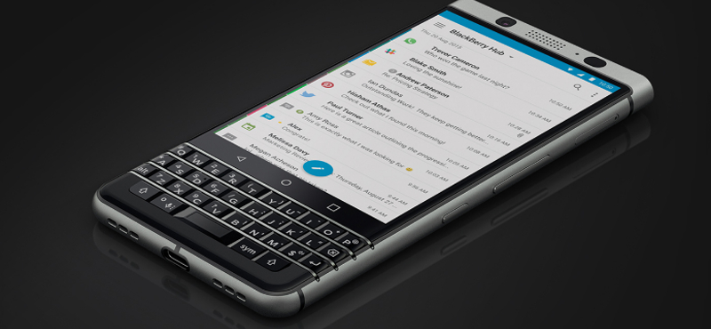 Erre nem sokan számítottak: tarol az új BlackBerry-telefon