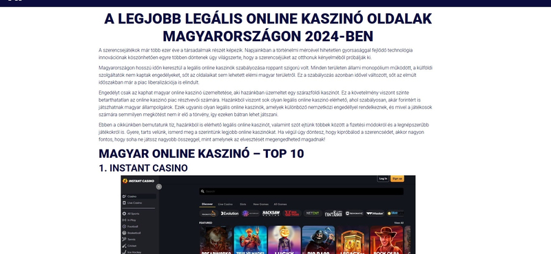 Feltörhettek egy kormányzati honlapot, amely már online kaszinókat és sportfogadási oldalakat reklámoz