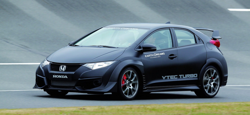 Hivatalos fotókon a Honda Civic Type R prototípusa