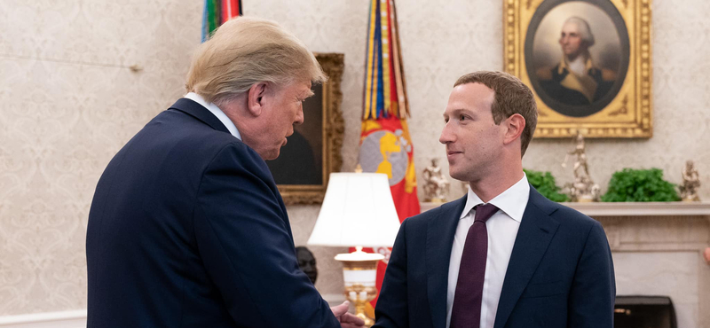Összeült Trump és Zuckerberg, hogy az internet szabályozásáról beszéljenek