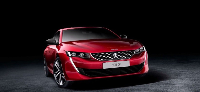 Íme teljes pompájában a vadonatúj Peugeot 508