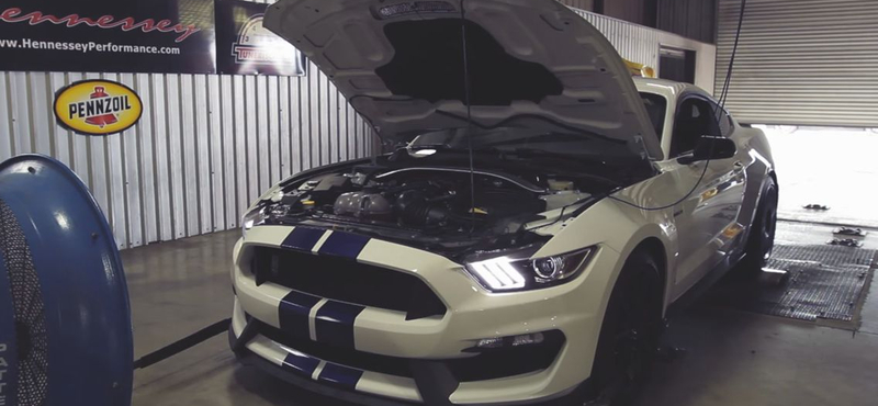 A lelkét is kisírta a Hennessey Ford Mustangja