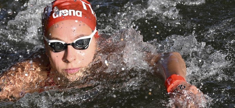 Fábián Bettina olimpiai ötödik nyíltvízi úszásban