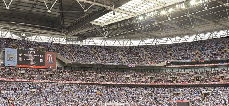 Fotó: minden idők legnagyobb panorámaképe a teli Wembleyről