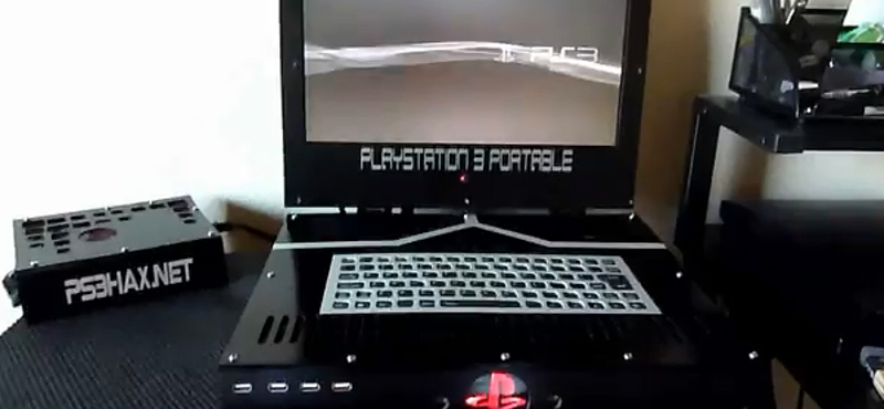 A nap videója – hordozható, vízhűtéses, Playstation 3 laptop