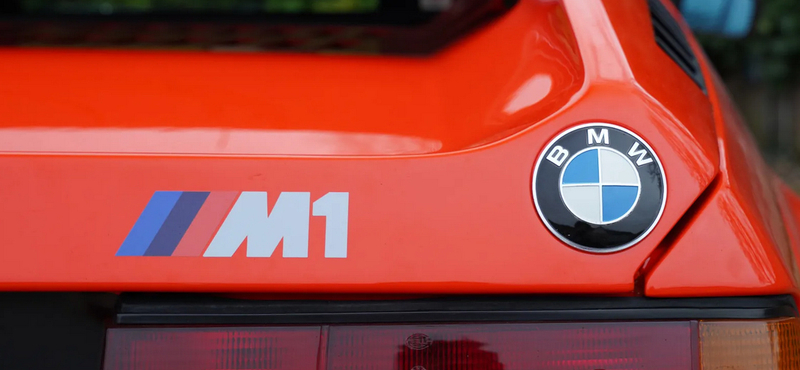 Egy darabka történelem: eladó az egyik legkoraibb BMW M1