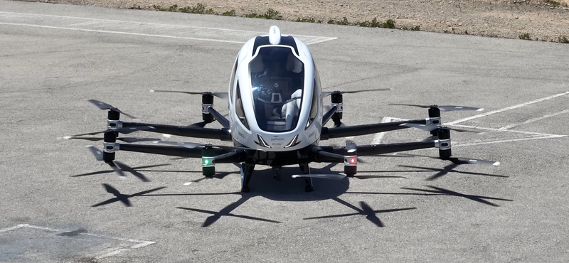 Dróntaxik szálltak fel Izraelben – videó