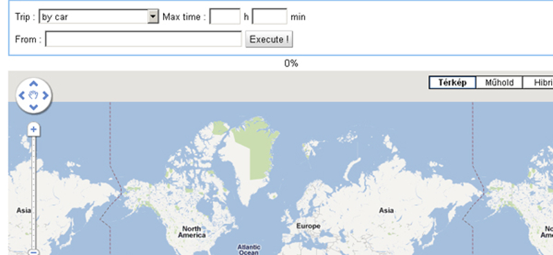 Milyen messzire tudsz elutazni adott idő alatt?
