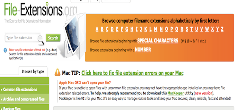 A fájltípusok legteljesebb enciklopédiája