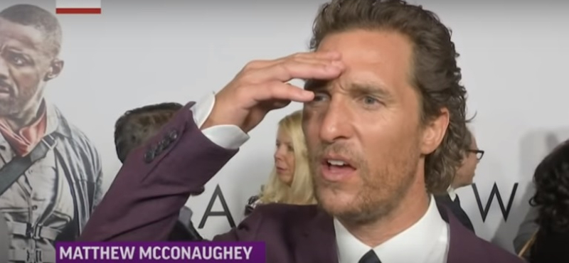 Matthew McConaughey a vörös szőnyegen értesült színésztársa haláláról – videó