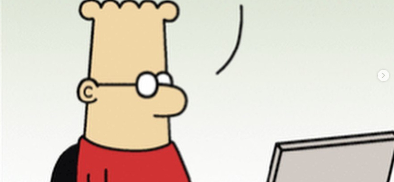 Egy rasszista eszmefuttatás miatt ejtette a Dilbert-képregényeket több újság