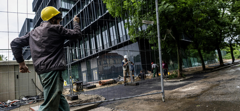 A dübörgő április után esett egy tisztességeset az építőipar májusban