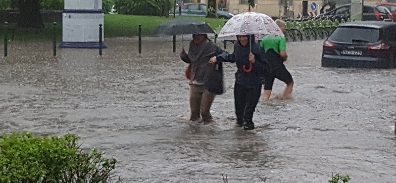 Megbukott emberségből ez a pesti taxis az özönvízben