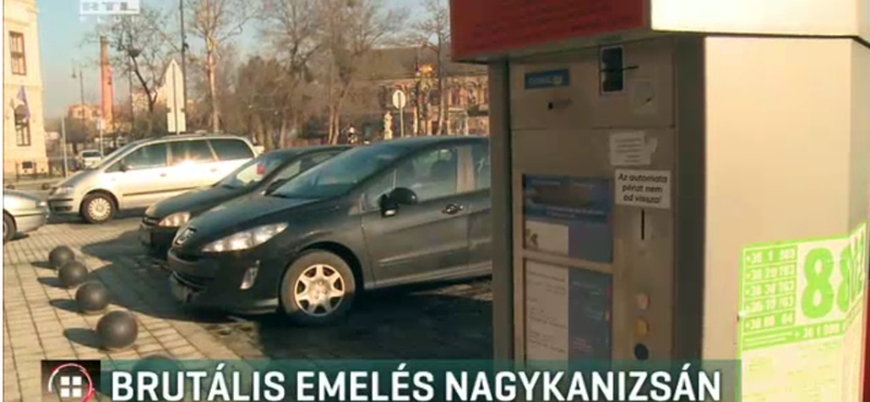 Brutálisan megemelik a parkolási díjat Nagykanizsán